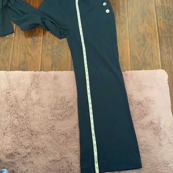 Soft Surrounding Blue Button Pants - Picture 9 of 11